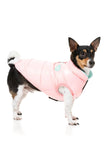 FuzzYard Amor Pink Puffer Dog Jacket