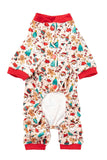 Fuzzyard Tinsel Time Dog Pajamas Dog Apparel