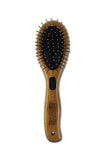 Bamboo Groom Combo Brush with Bristles and Pins