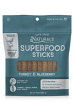 Dog Treats Natural Turkey and Blueberry Superfood Sticks Dog Treats