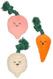 Pearhead Spring Veggies Dog Toys 3 pack