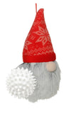 Tall Tails Holiday Gnome Head 2x1 Dog Toy