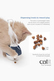 Catit Pixi Spinner Grey Electronic Cat Toy