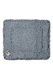 HuggleFleece Gray Dog Crate Mat