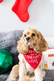 Pearhead Too Cute for the Naughty List Pet Bandana