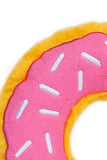 Zippy Paws Strawberry Donutz Dog Toy